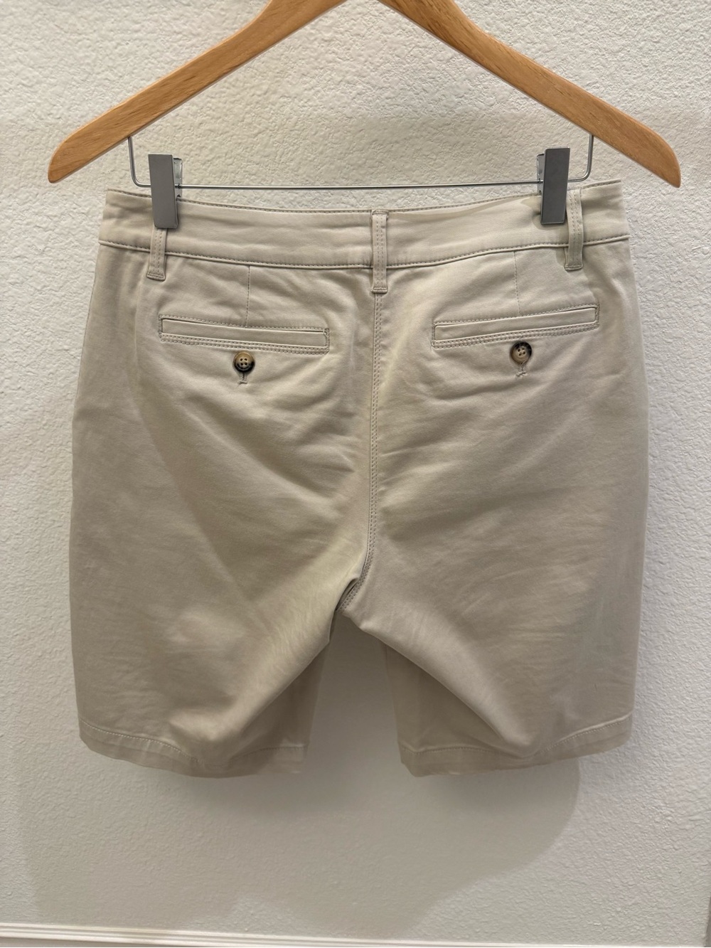 Tommy Bahama Beige Bermuda Shorts - 10” Inseam - Picture 2 of 5